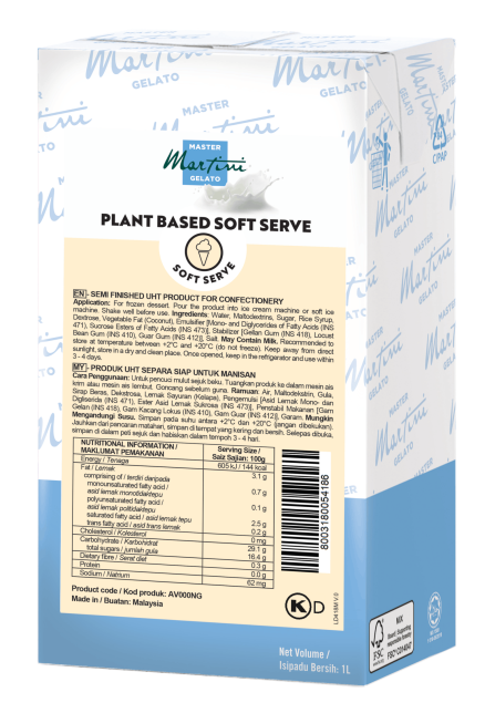Plant Based Soft Serve 